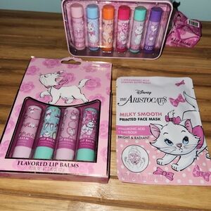 Disney Aristocats Lip Balm and Face Mask Set